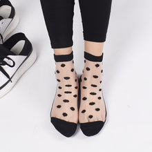 Load image into Gallery viewer, Lace Elastic Ankle Socks