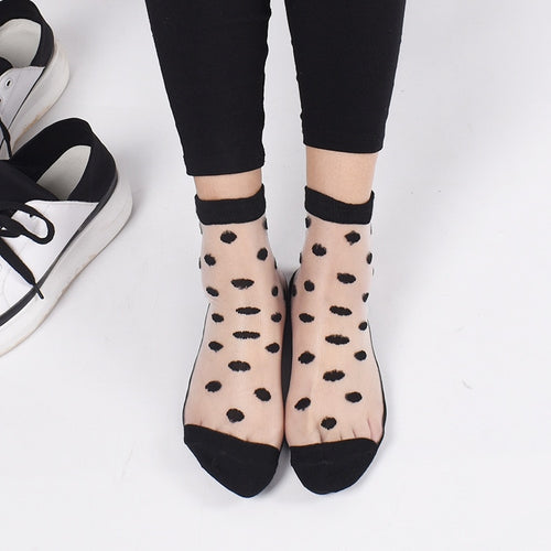 Lace Elastic Ankle Socks