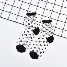 Load image into Gallery viewer, Lace Elastic Ankle Socks