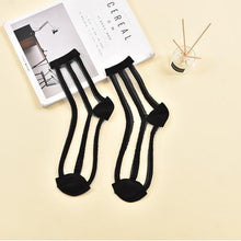 Load image into Gallery viewer, Lace Elastic Ankle Socks