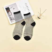 Load image into Gallery viewer, Lace Elastic Ankle Socks