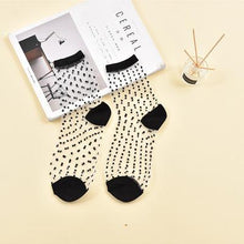 Load image into Gallery viewer, Lace Elastic Ankle Socks