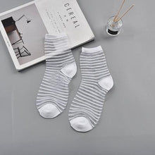 Load image into Gallery viewer, Lace Elastic Ankle Socks