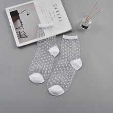 Load image into Gallery viewer, Lace Elastic Ankle Socks