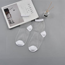 Load image into Gallery viewer, Lace Elastic Ankle Socks