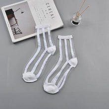 Load image into Gallery viewer, Lace Elastic Ankle Socks