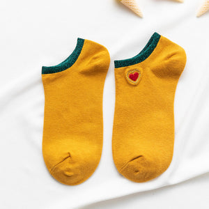 Cartoon Heart Socks