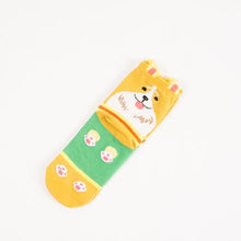 Load image into Gallery viewer, Striped Dog Socks