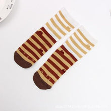 Load image into Gallery viewer, Striped Dog Socks