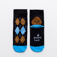 Load image into Gallery viewer, Striped Dog Socks