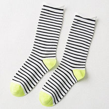Load image into Gallery viewer, Striped Long Socks