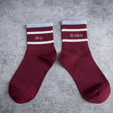 Load image into Gallery viewer, Striped Day Socks